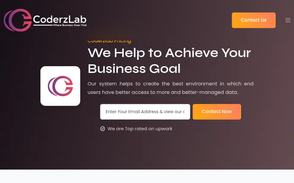 Screenshot of coderzlab.com