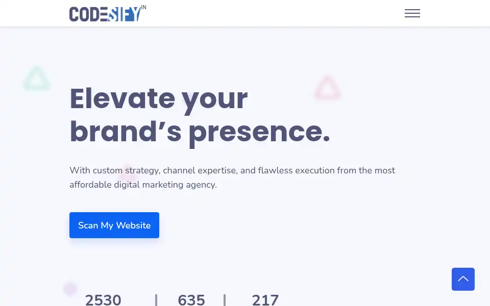 Screenshot of codesify.com