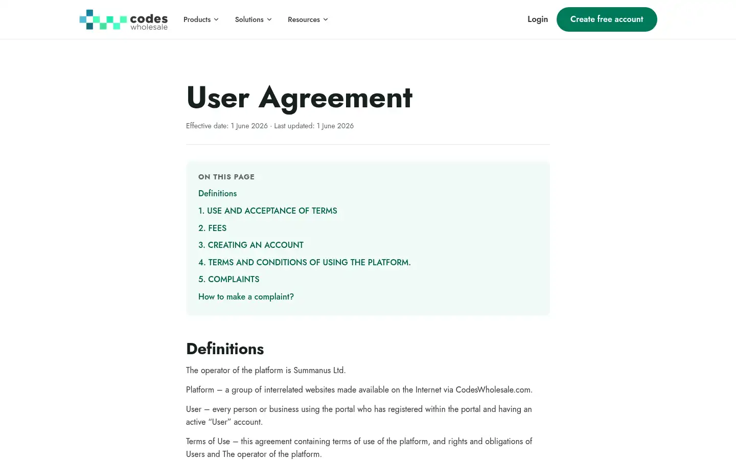 Screenshot of codeswholesale.com