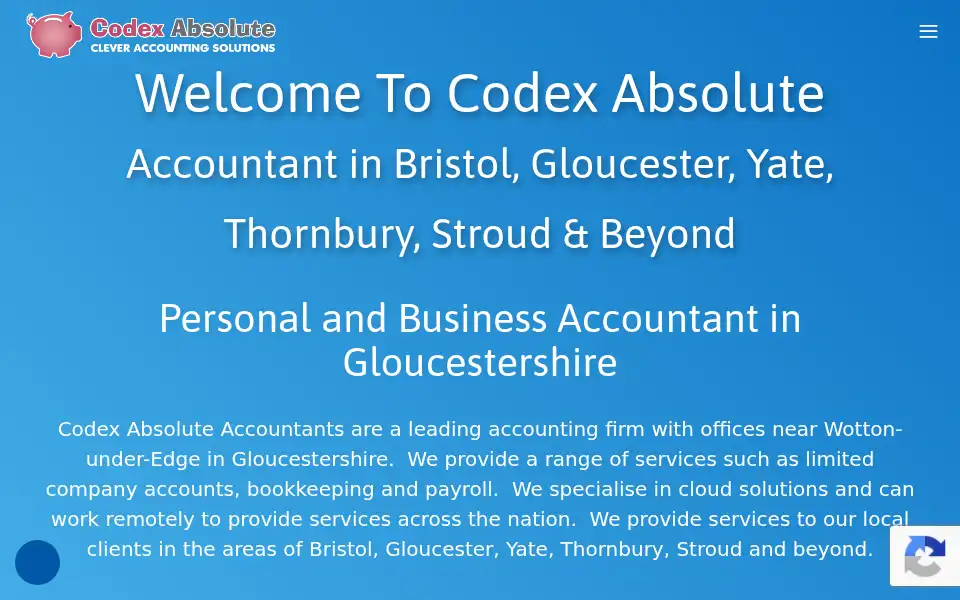 Screenshot of codexabsolute.co.uk
