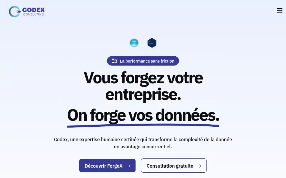 Screenshot of codexconsulting.ca