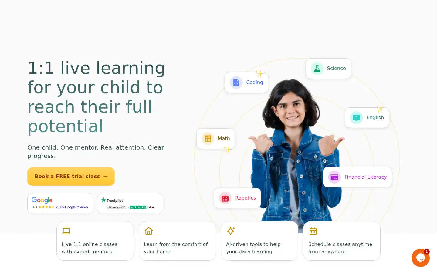 Screenshot of codeyoung.com