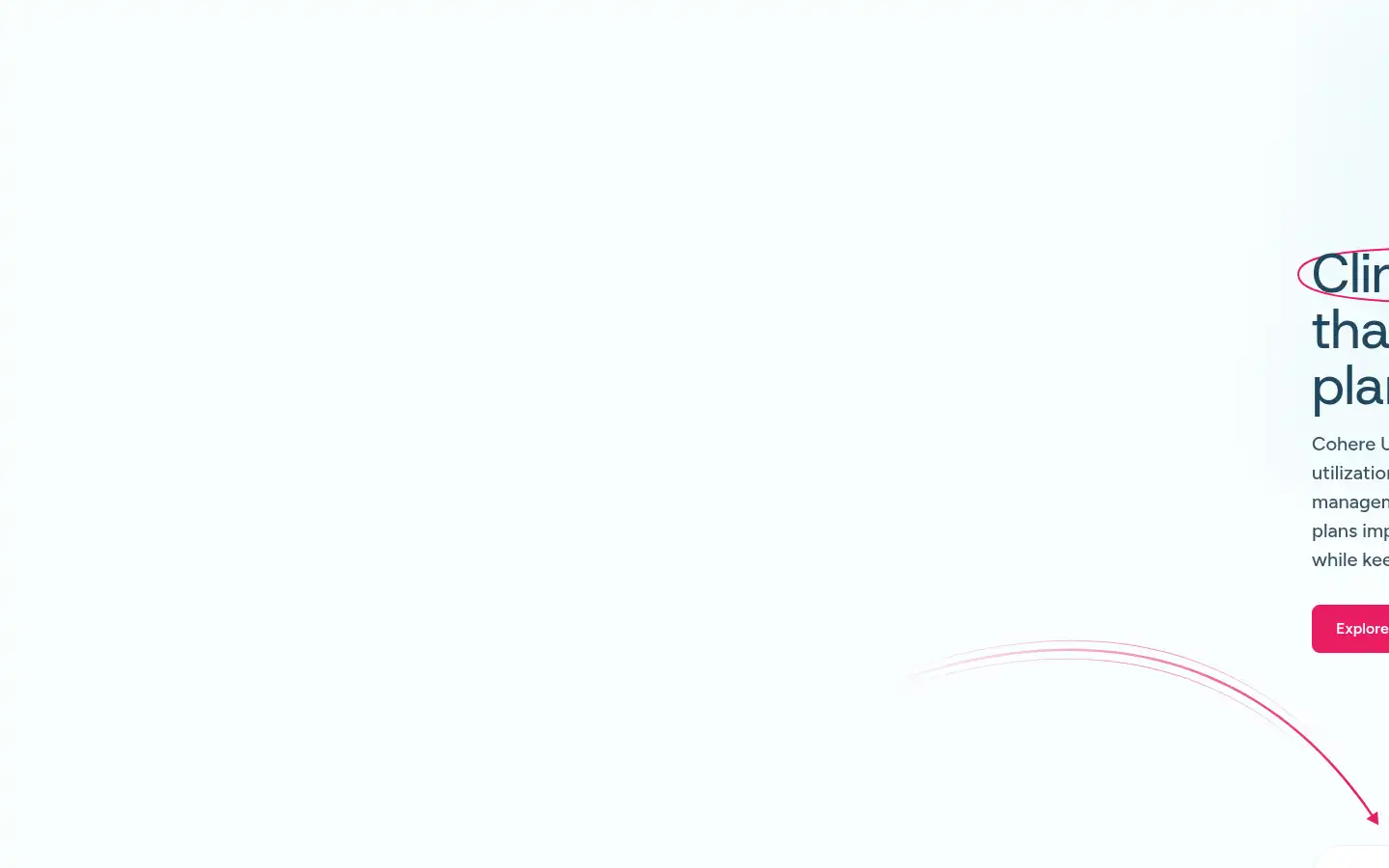 Screenshot of coherehealth.com