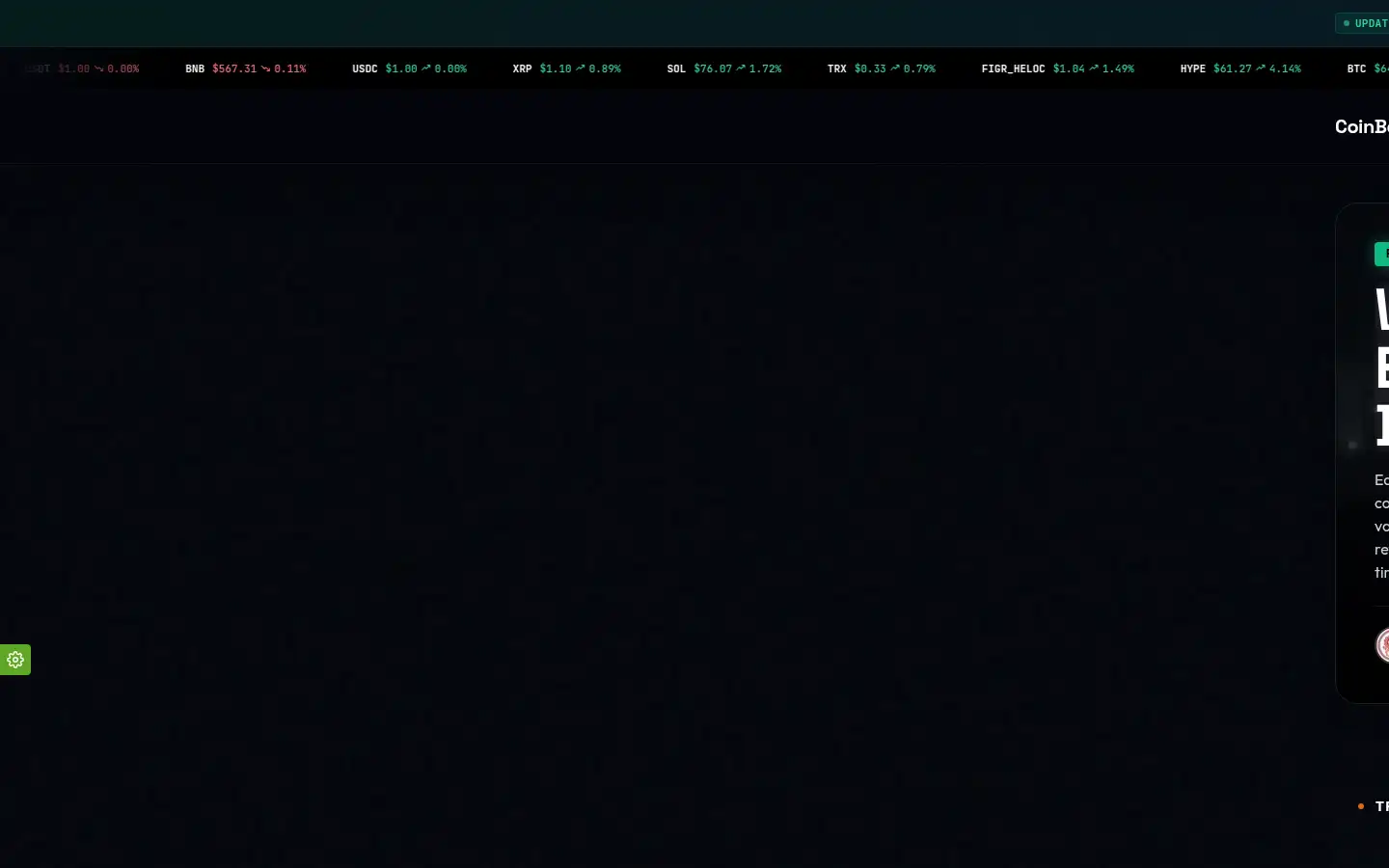 Screenshot of coinbelieve.com