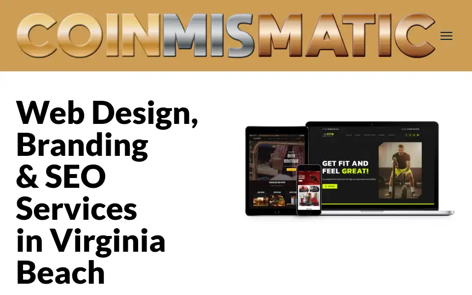 Screenshot of coinmismatic.com