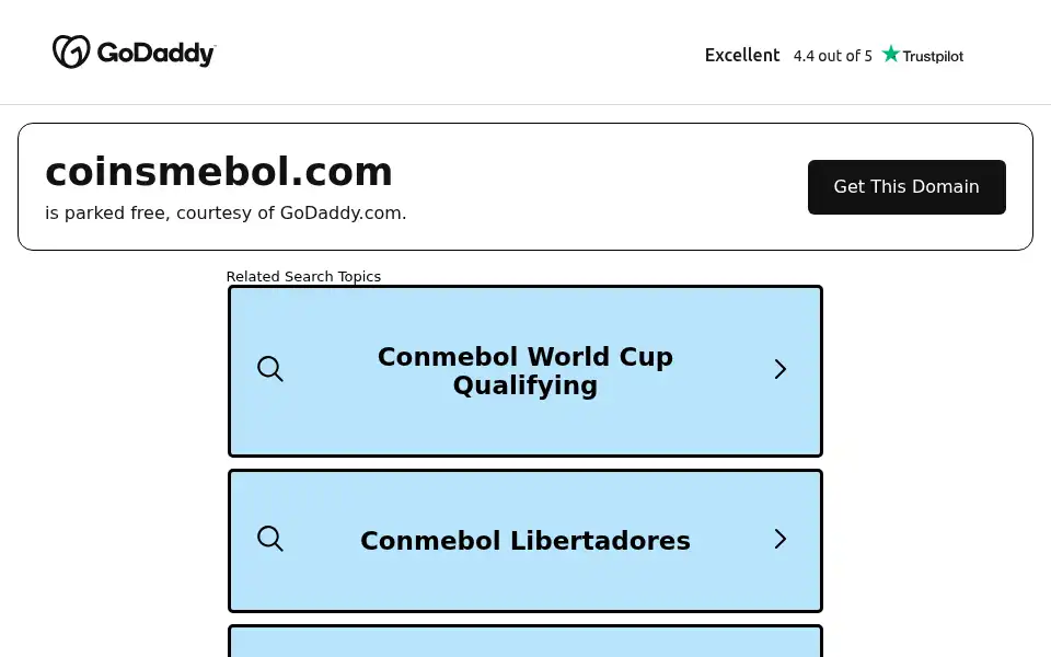 Screenshot of coinsmebol.com