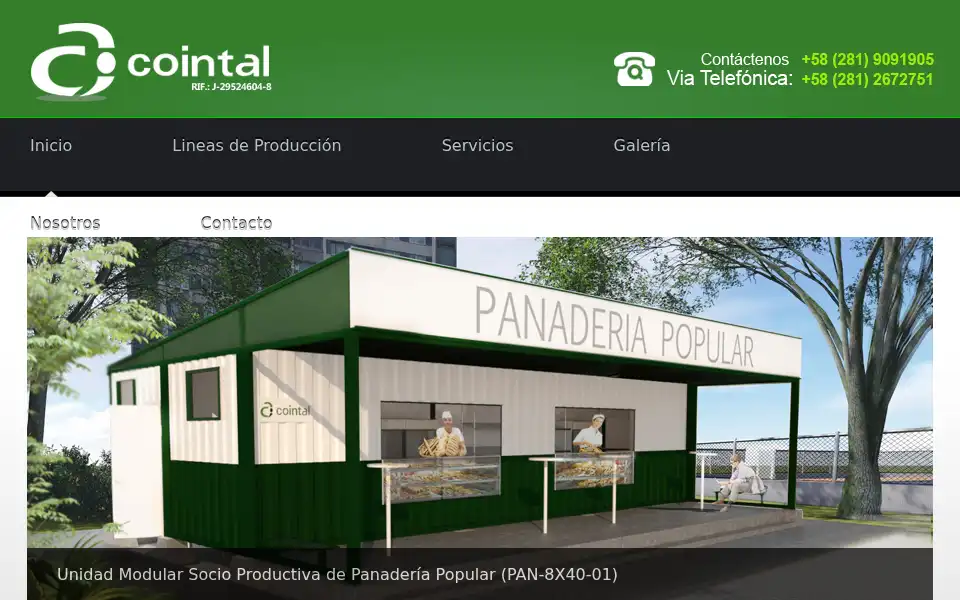 Screenshot of cointal.com