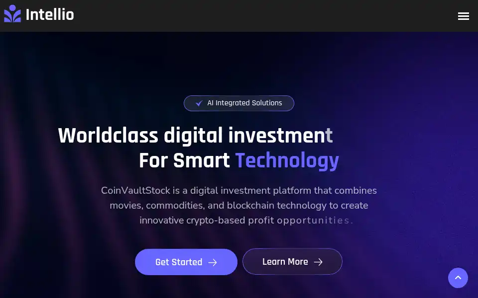 Screenshot of coinvaultstock.com