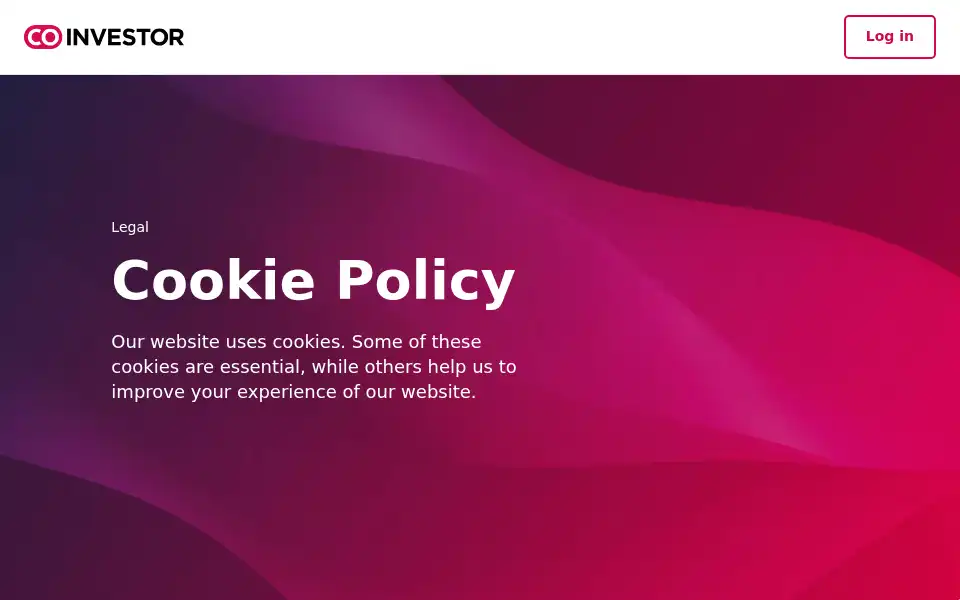 Screenshot of coinvestor.co.uk