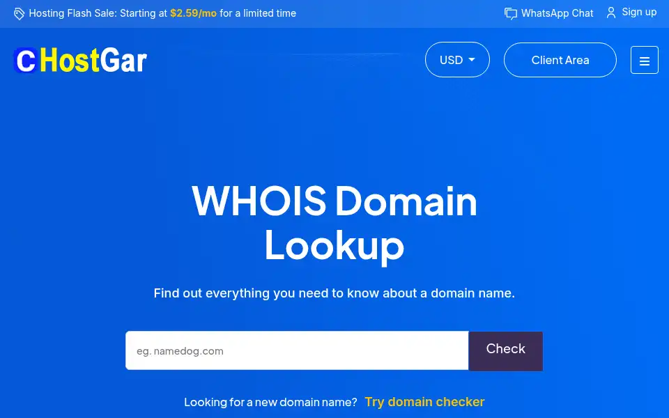 Screenshot of coldhostgar.com