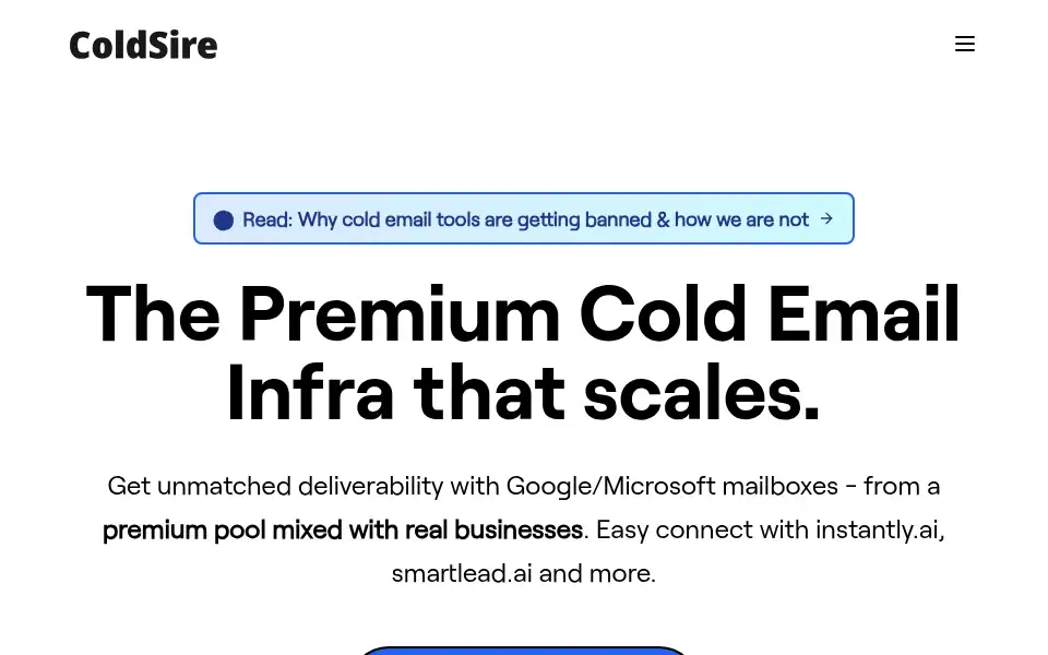 Screenshot of coldsire.com