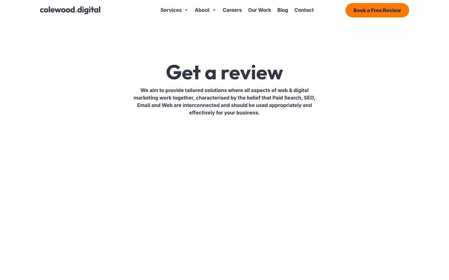 Screenshot of colewood.net