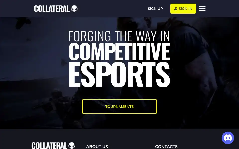 Screenshot of collateralgaming.co.uk