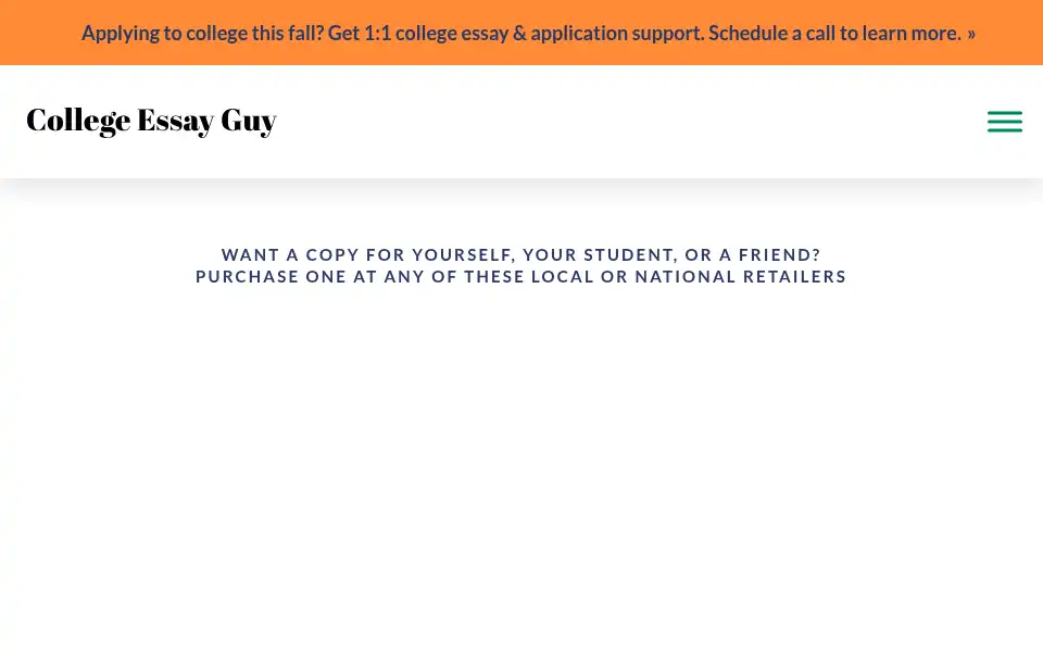 Screenshot of collegeessayguy.com