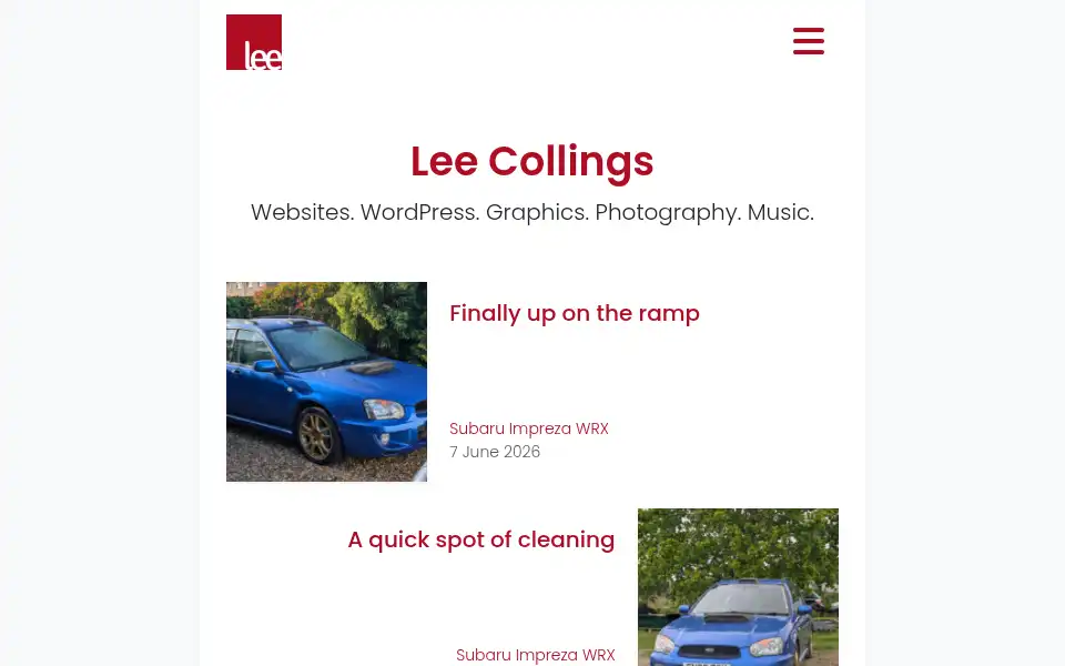 Screenshot of collingscreative.com