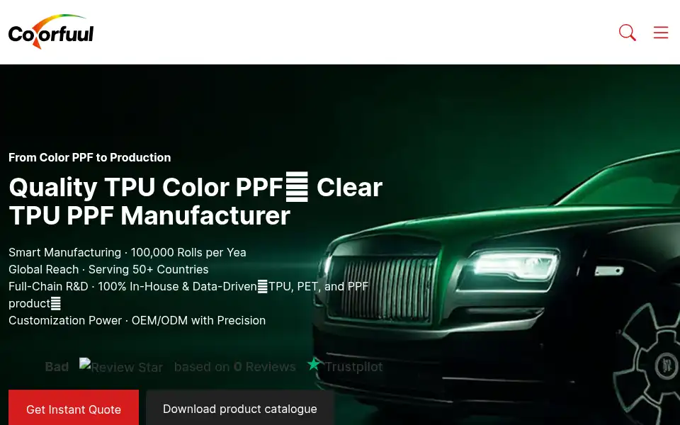 Screenshot of colorfuul.com