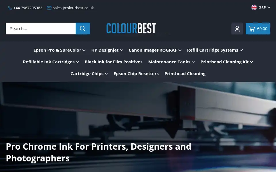 Screenshot of colourbest.co.uk