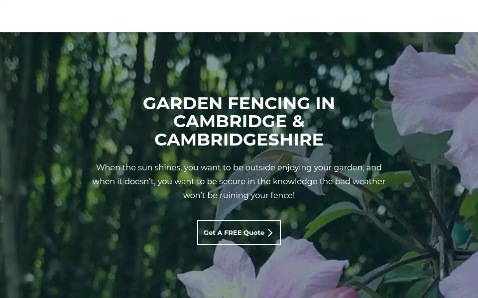 Screenshot of colourfencecambs.co.uk