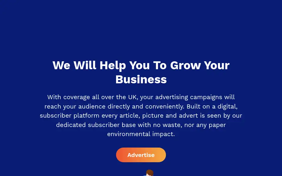 Screenshot of colstonmedia.co.uk