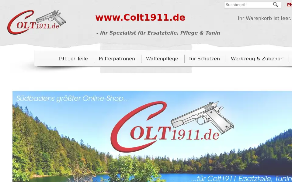 Screenshot of colt1911.eu