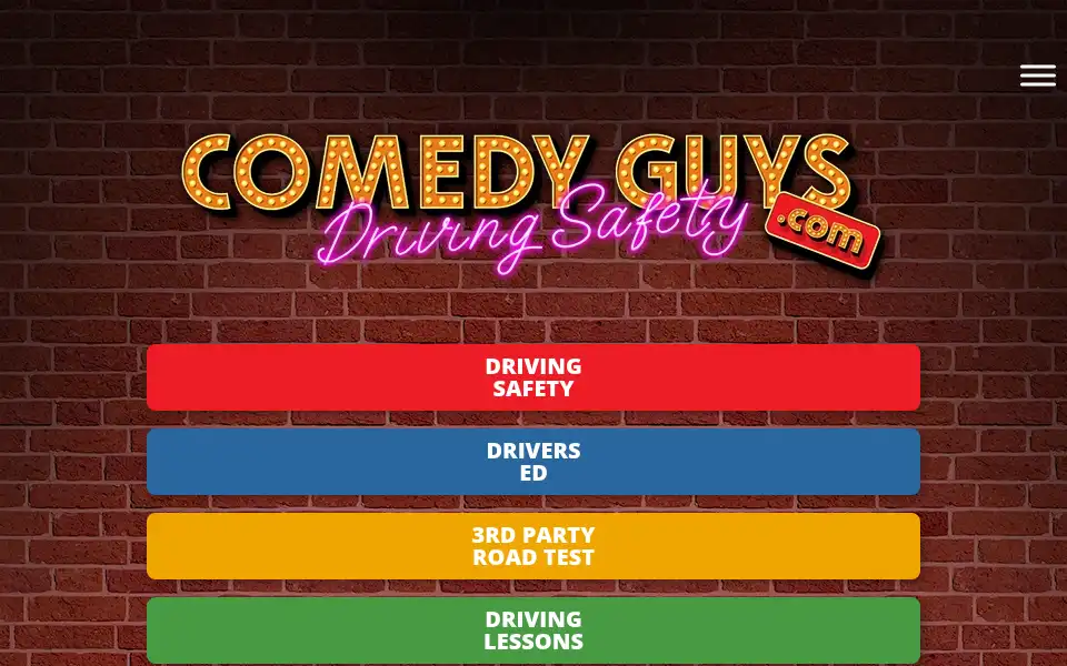 Screenshot of comedyguys.com