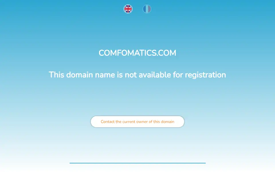 Screenshot of comfomatics.com