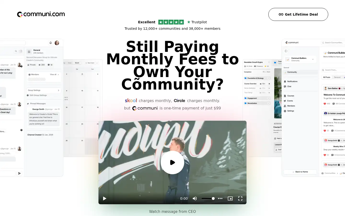 Screenshot of communi.com
