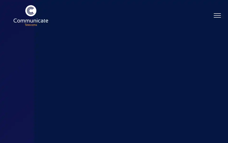 Screenshot of communicatetelecoms.co.uk