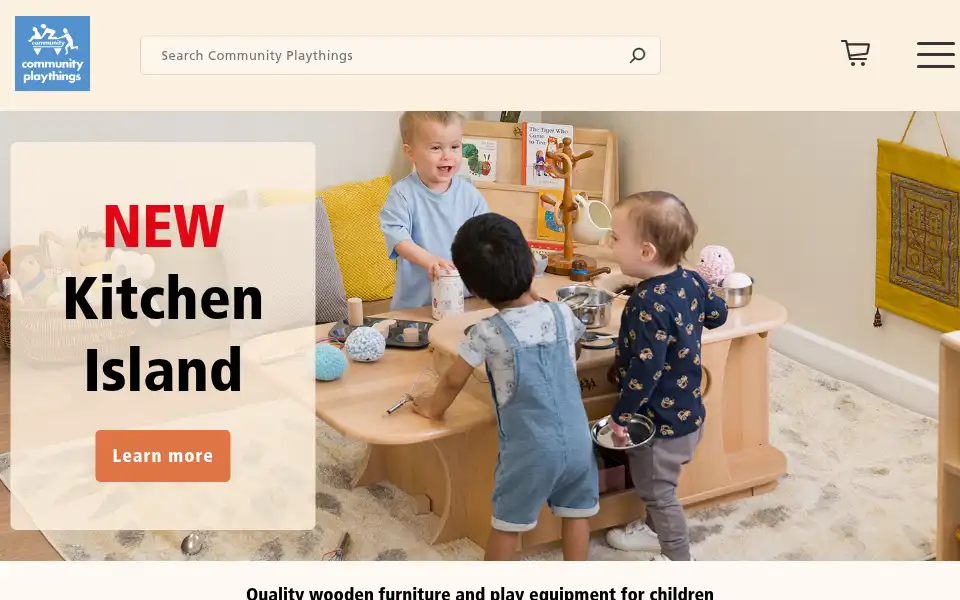 Screenshot of communityplaythings.co.uk