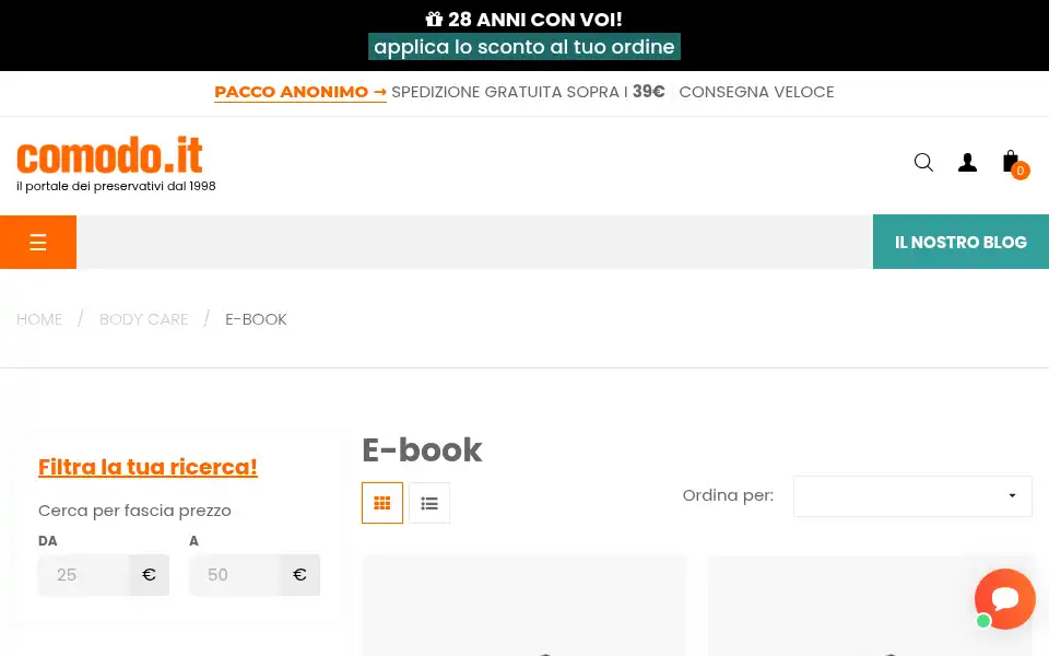 Screenshot of comodo.it