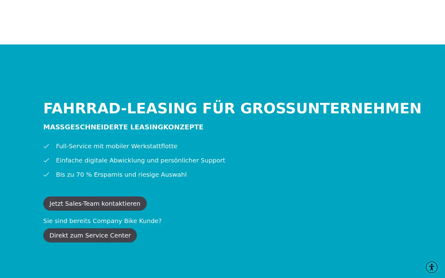 Screenshot of company-bike.com