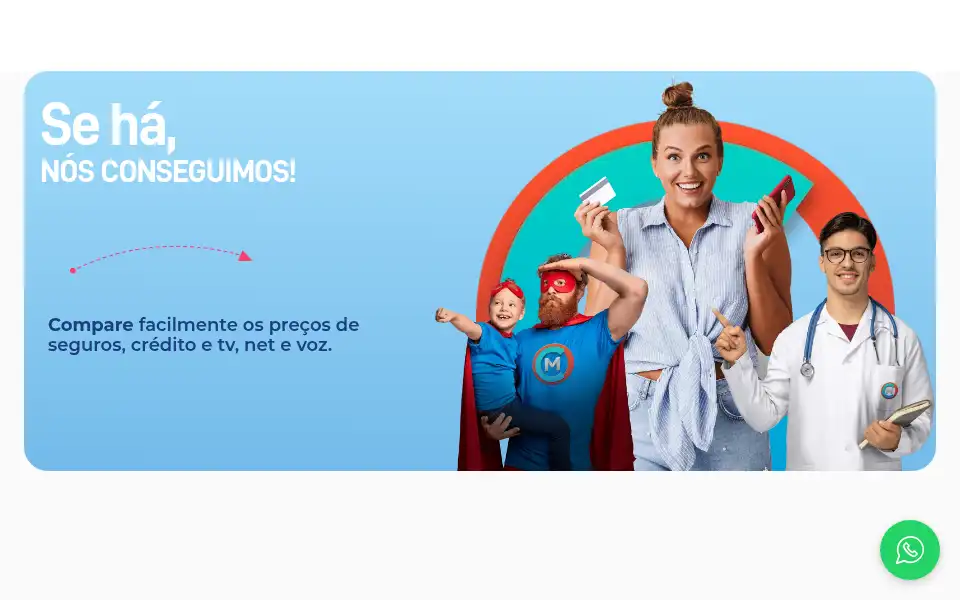 Screenshot of compareomercado.pt