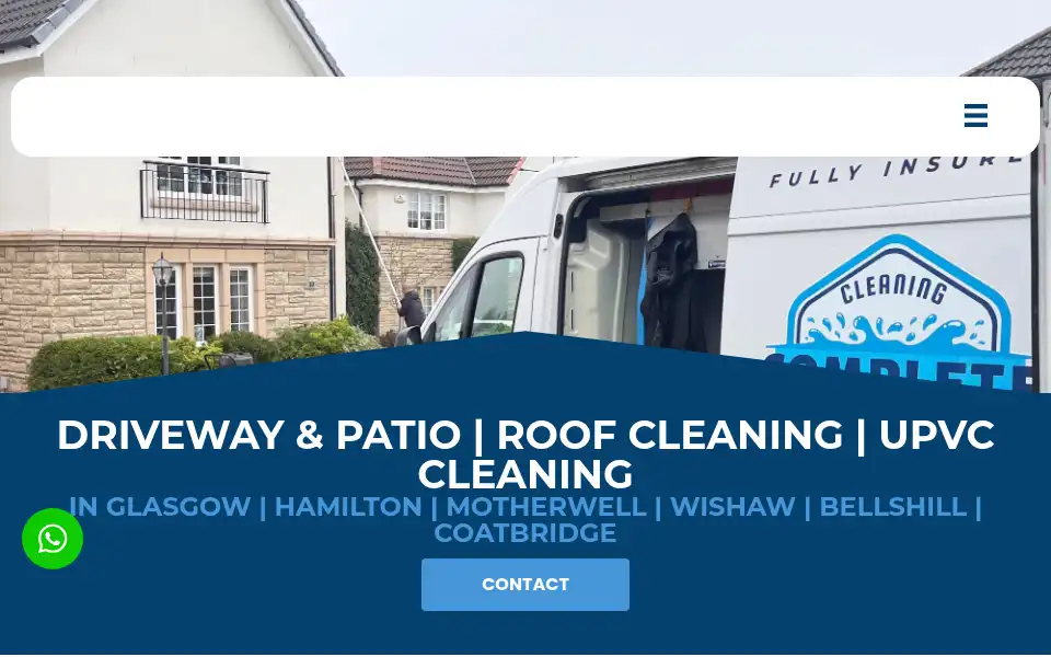 Screenshot of complete-cleaning-solutions.co.uk