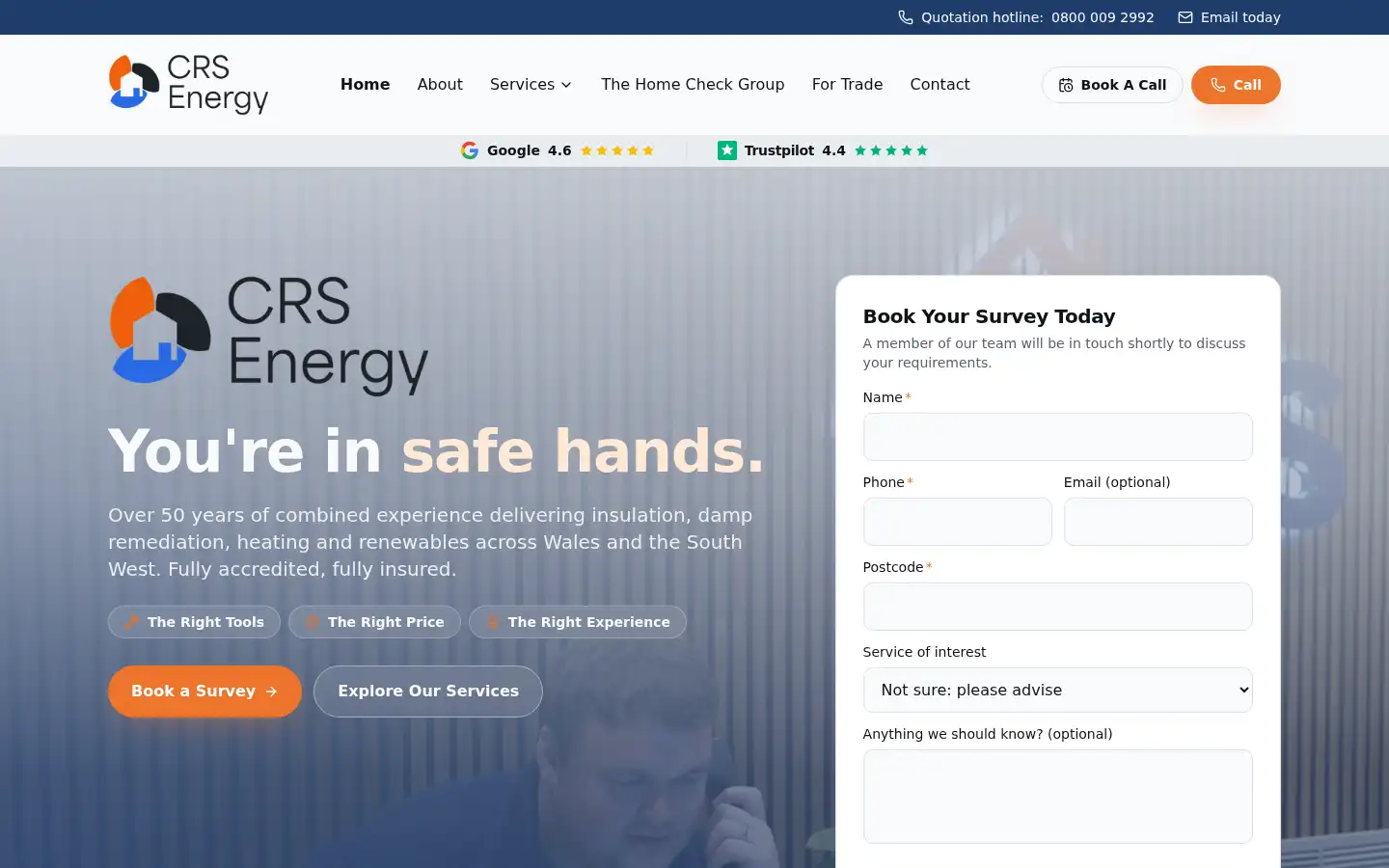 Screenshot of completeremedialsolutions.co.uk