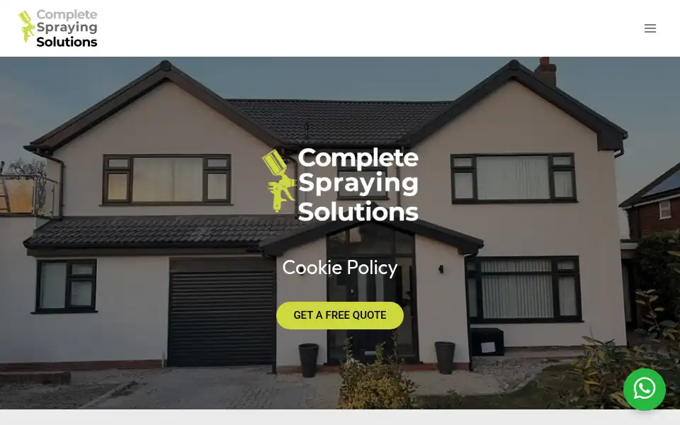 Screenshot of completesprayingsolutions.co.uk