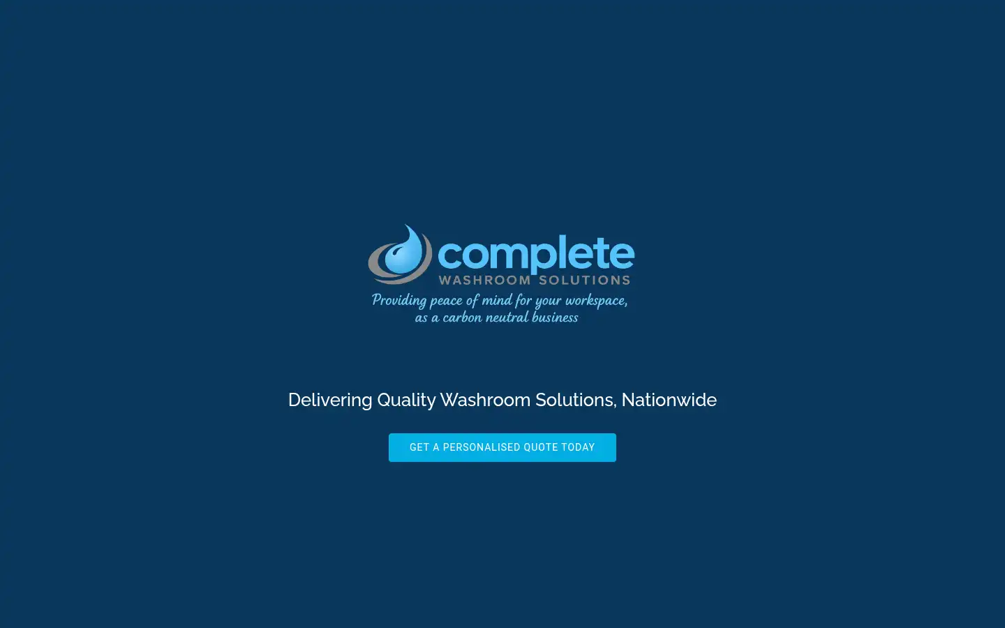 Screenshot of completewashroomsolutions.co.uk