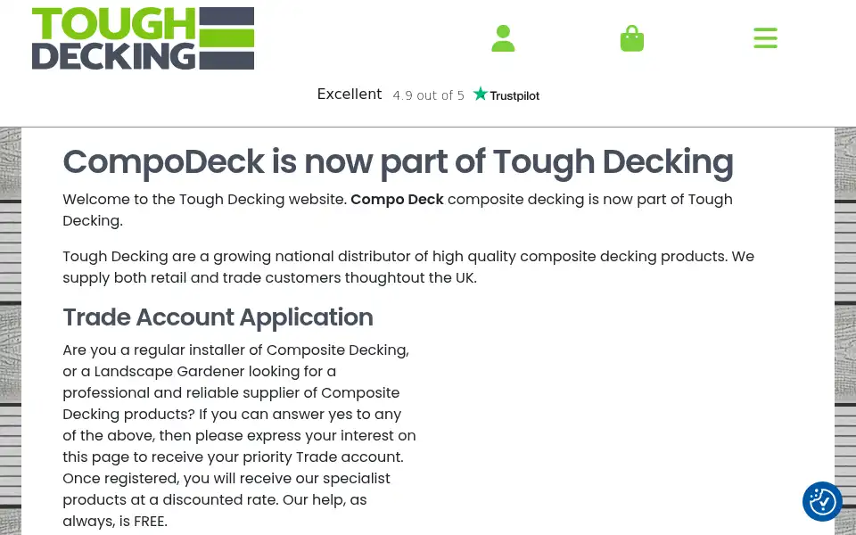 Screenshot of compodeck.co.uk