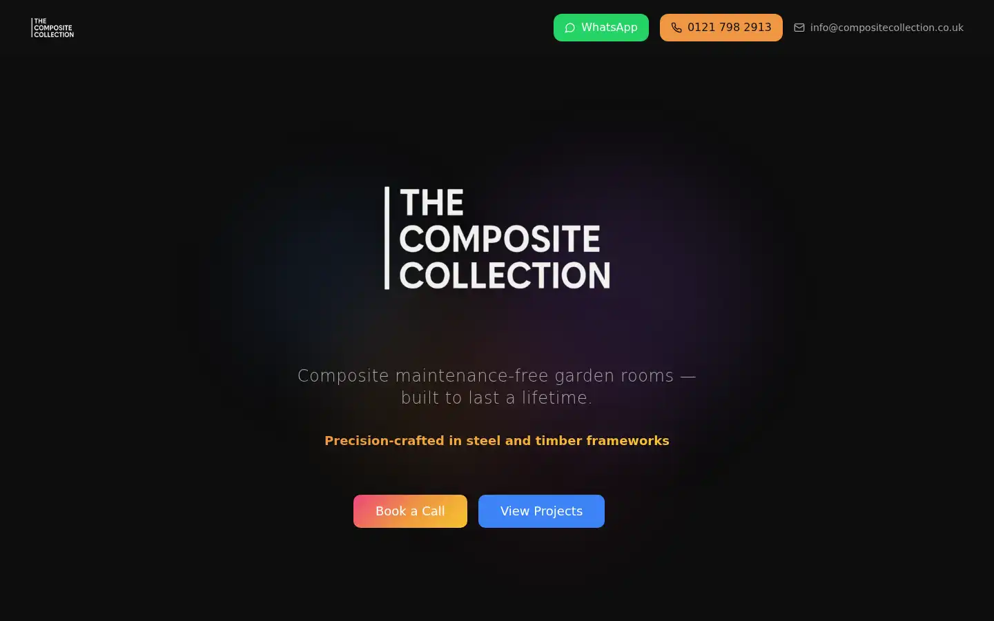Screenshot of compositecollection.co.uk
