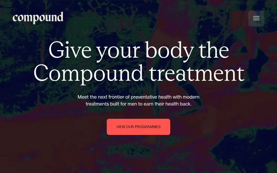 Screenshot of compound.co