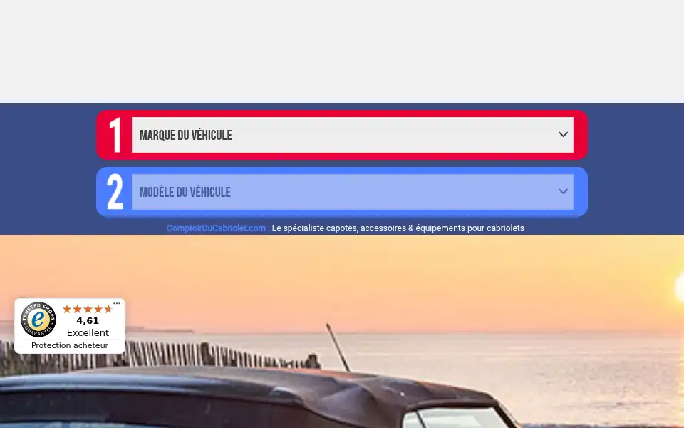 Screenshot of comptoirauto.com
