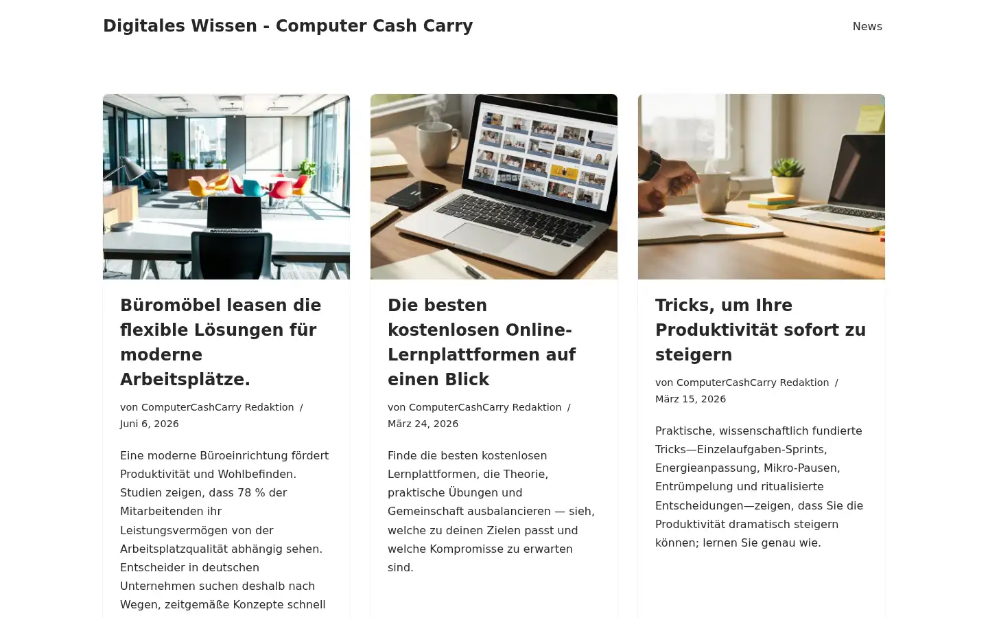 Screenshot of computer-cash-carry.de