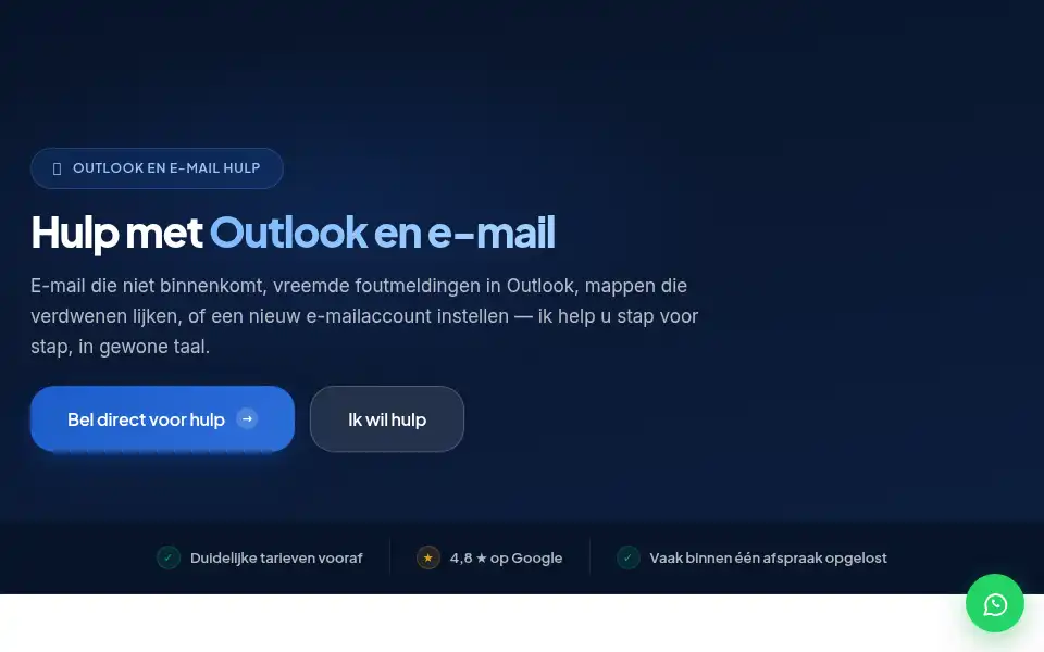 Screenshot of computerhof.nl