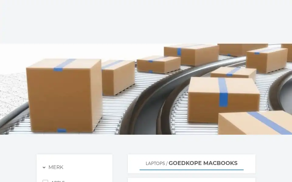 Screenshot of computerwinkelnissewaard.nl