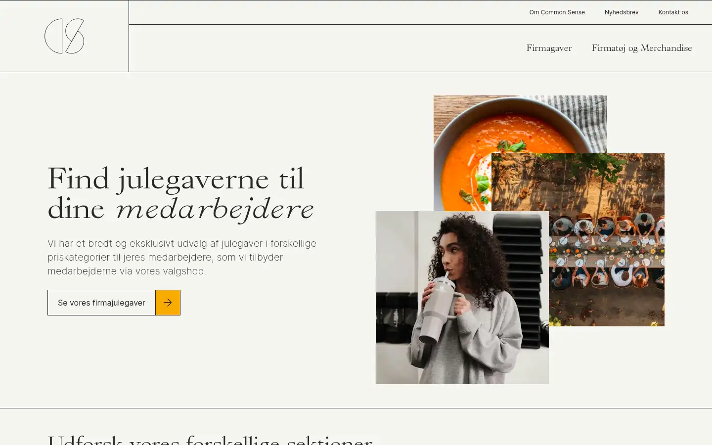 Screenshot of comsen.dk