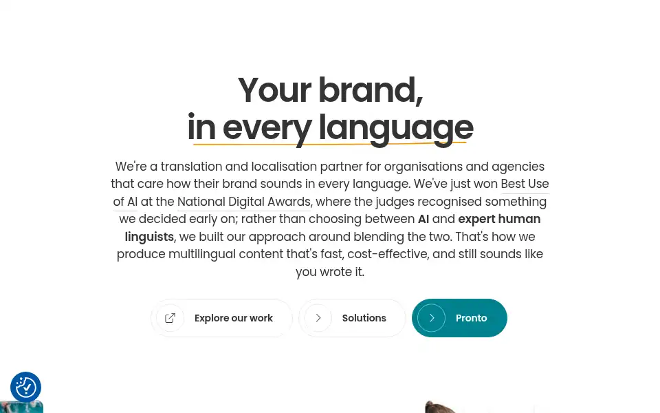 Screenshot of comtectranslations.com