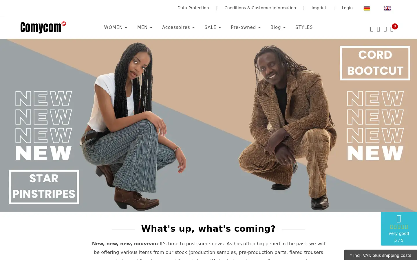 Screenshot of comycom.de