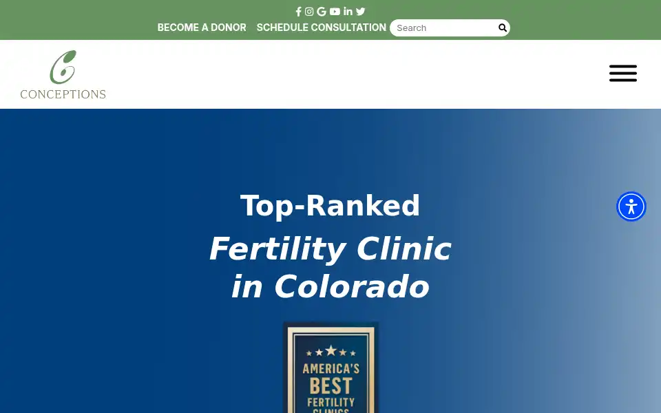 Screenshot of conceptionsrepro.com