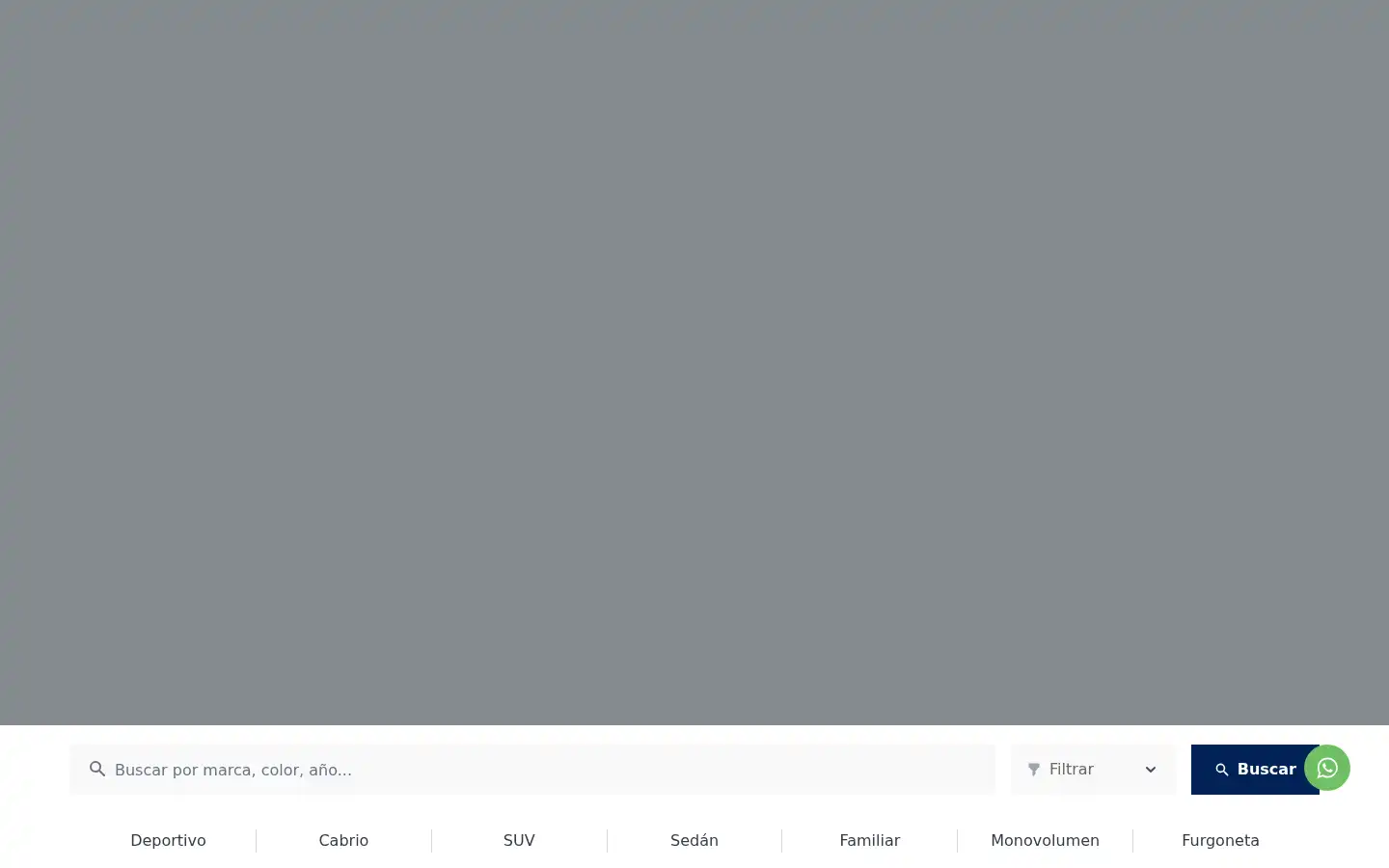 Screenshot of concesionarioangelbello.com
