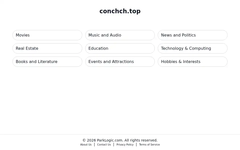 Screenshot of conchch.top