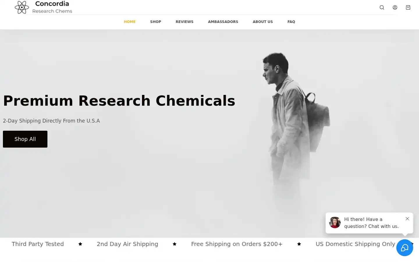 Screenshot of concordiarc.com